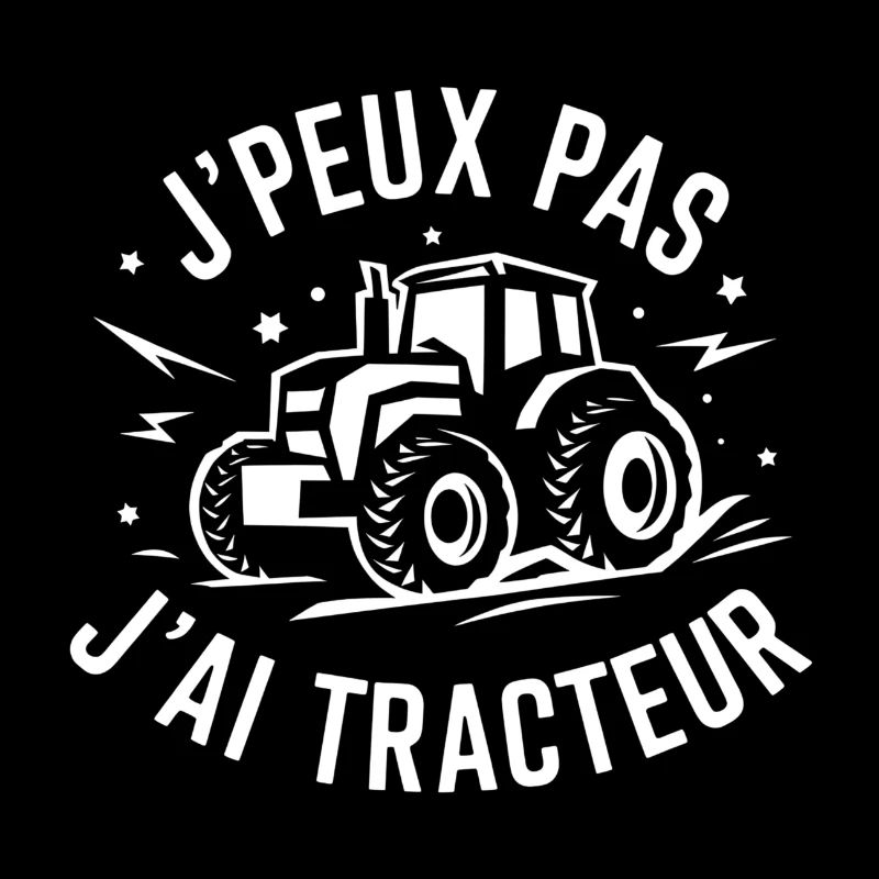 tee shirt I can't, I have tractor