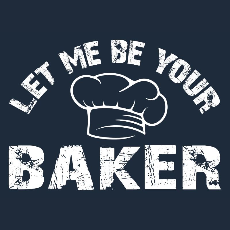Lass mich Dein Bäcker sein mit Bäckermütze