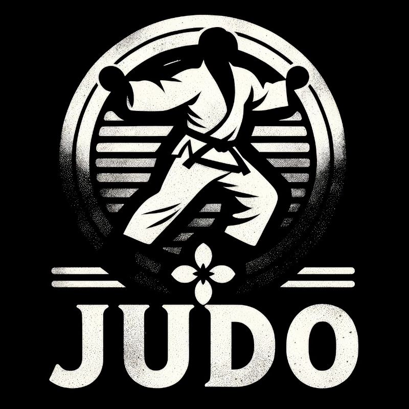 Judo Mastery Combat Emblem
