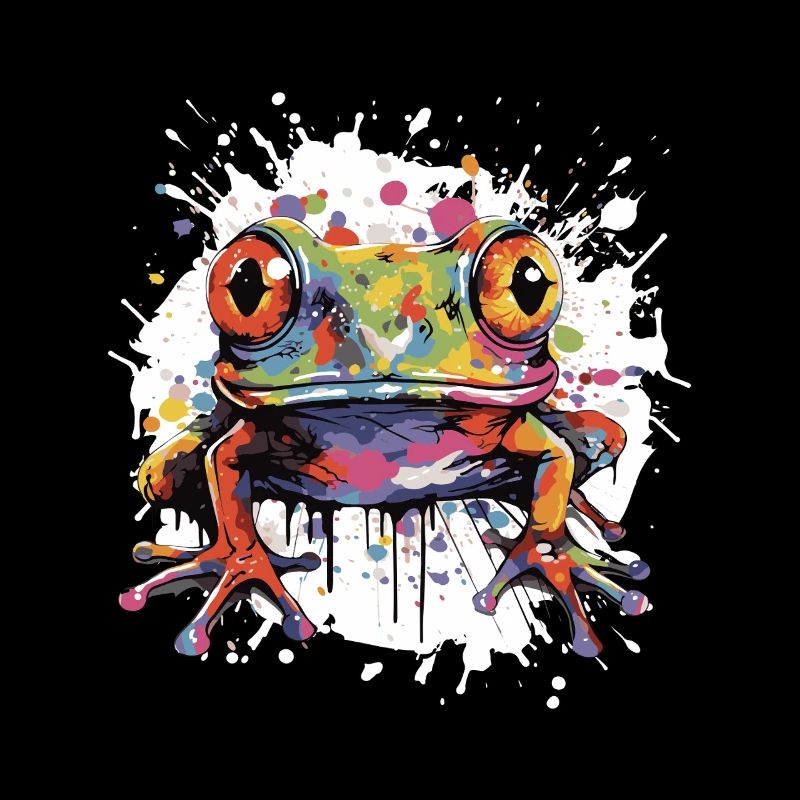 Frosch Tier Pop Art Tier