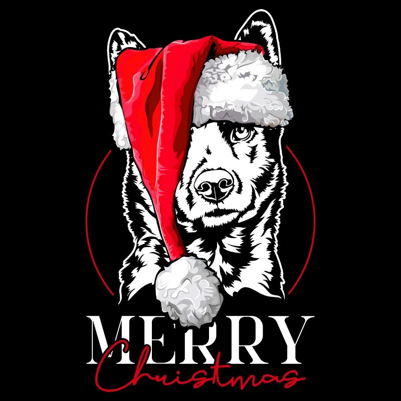 Père Noël Kai Ken joyeux Noël chiens chien Wilsigns