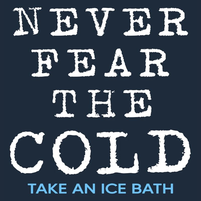 Eisbader Winterbad Abhärtung Eisbad Eisloch