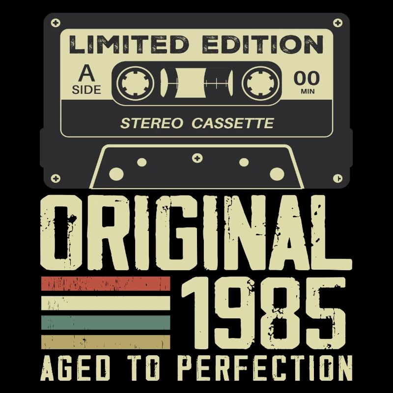 39th Retro Style Anniversary Gift 1985
