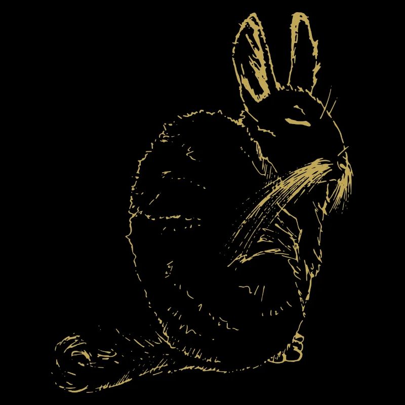 Illustrierte Designs mit Viscacha