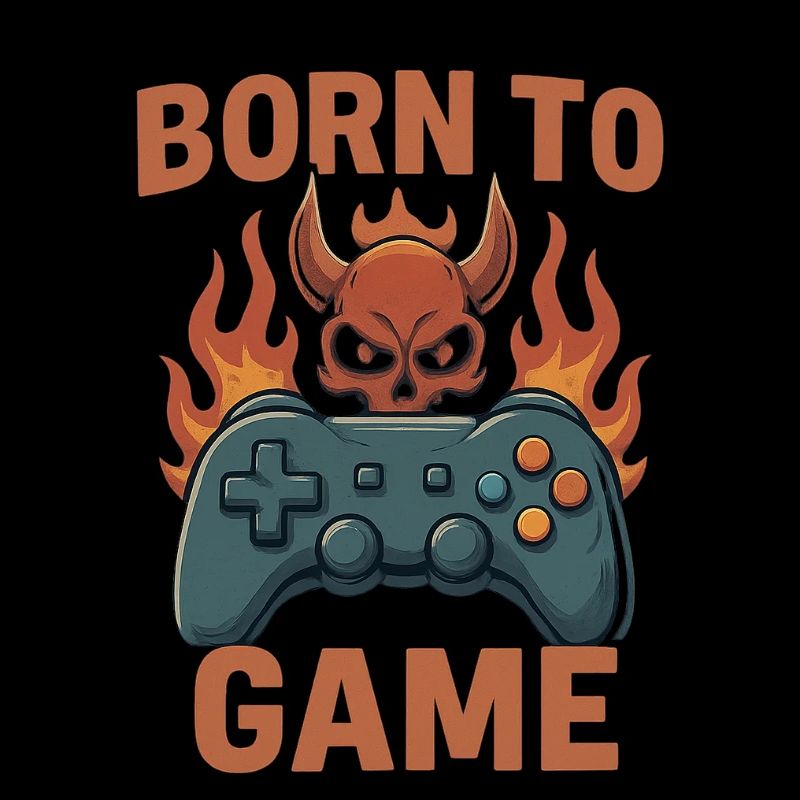 Born to Game – Fire Skull Controller