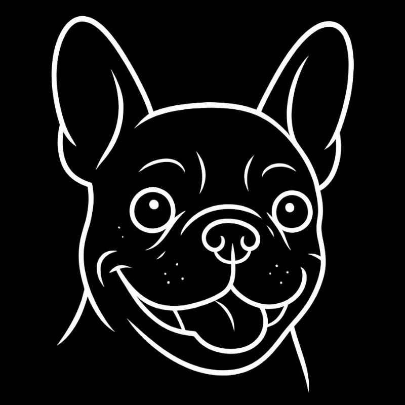 TinyPaws Black & White Edition Bulldogge Style w