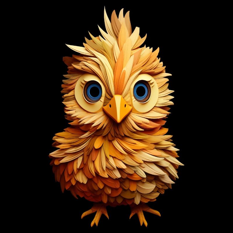 Conception de poussin de poulet