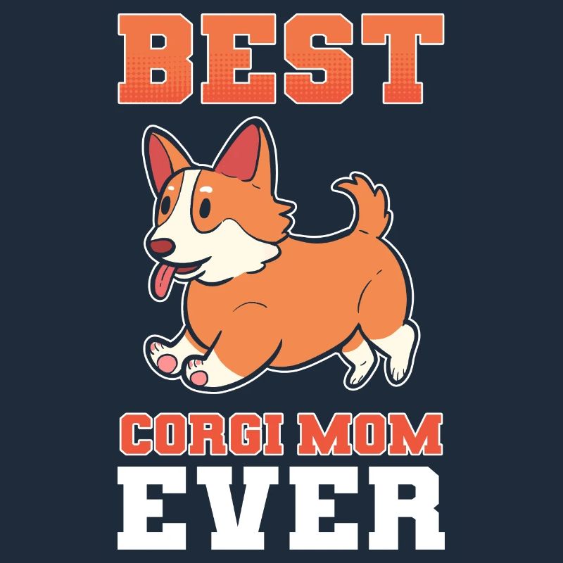 Corgi Mama Mutter Muttertag