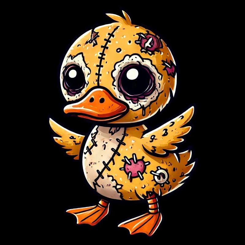 Meditating Duck Inner Peace Yoga Relaxation Rel