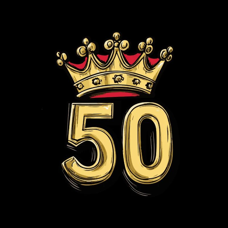 50 Zahl Krone