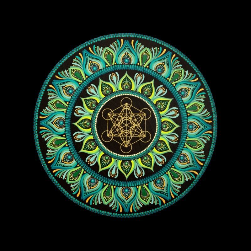 Green Metatron | Sacred Geometry