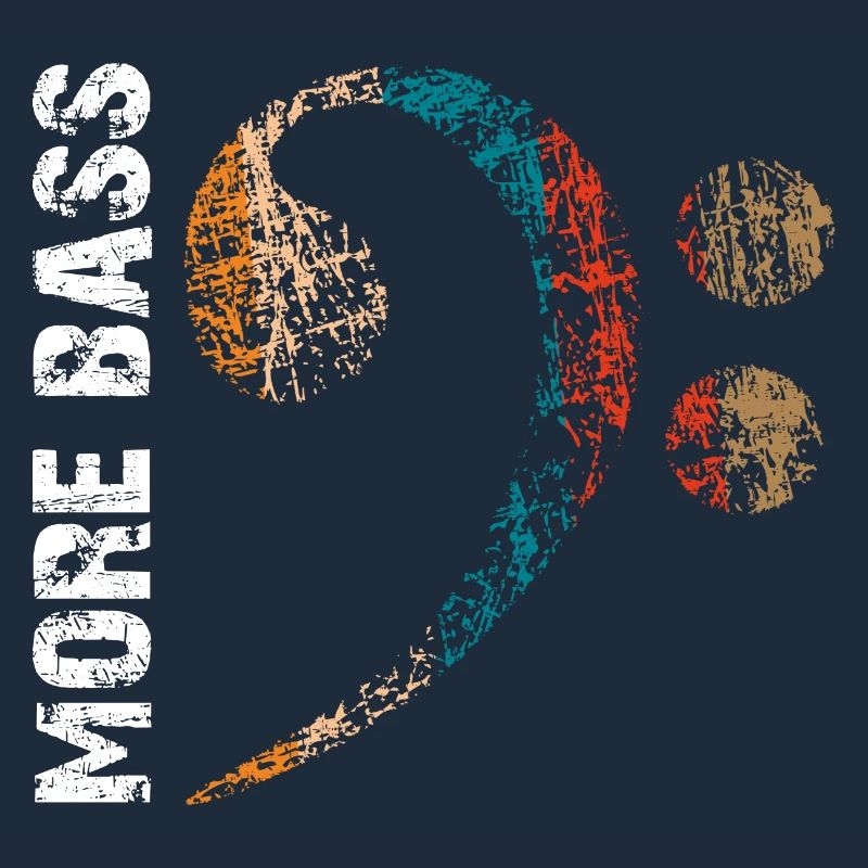 Plus de basses s’il vous plaît, grosse clé de fa