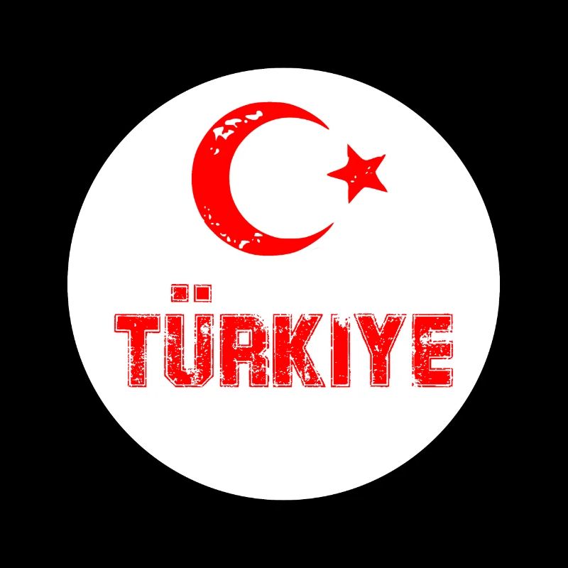 Türkiye symbole drapeau drapeau de dinde