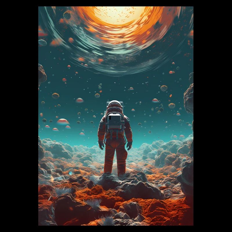 Astronaute dans l’espace