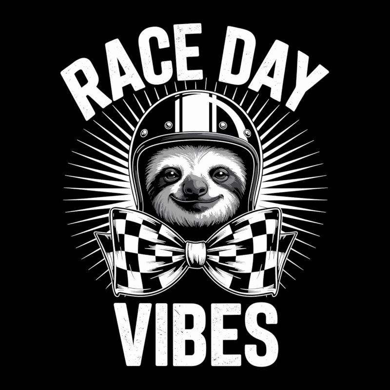 Race day vibes sloth