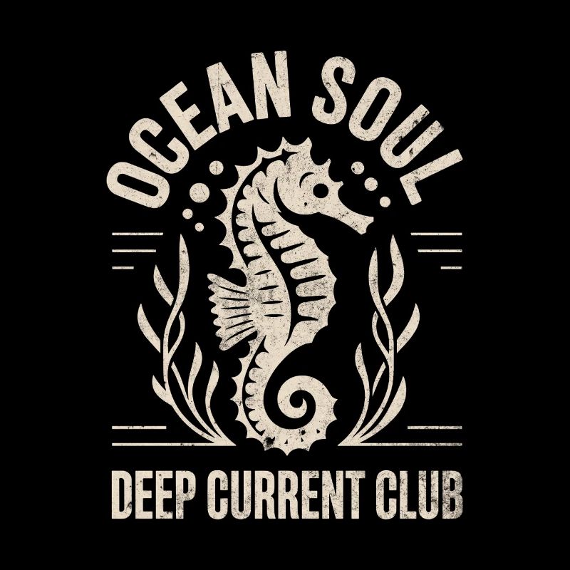 Conception d’hippocampe Ocean Soul