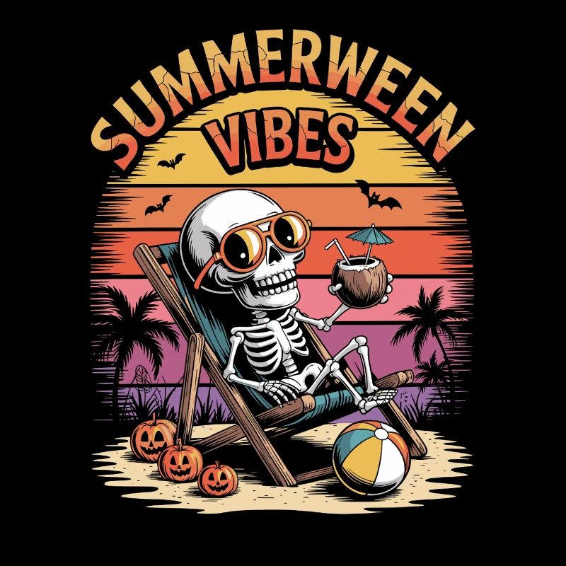 summerween vibes Halloween im Sommer
