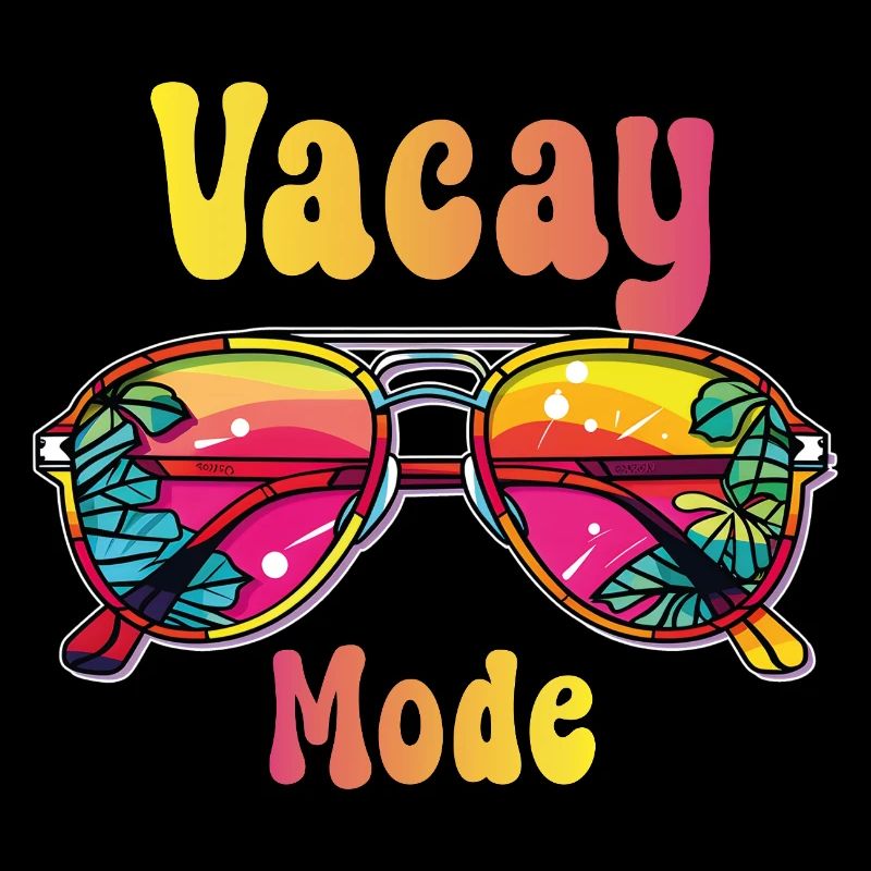 Vacay Mode Sommer Sonnenbrille