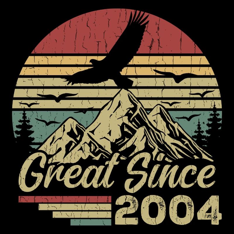 Vintage 2004 Retro 2004 Birthday Gift