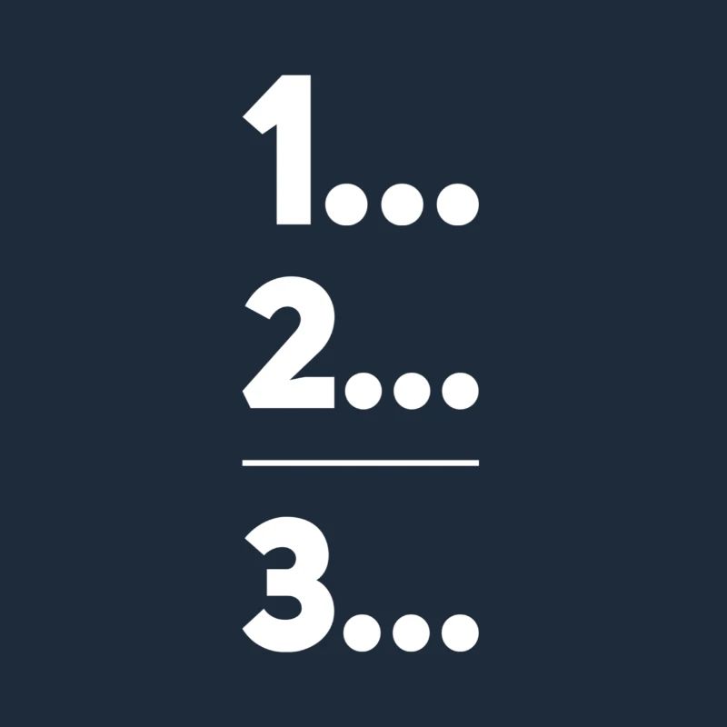 First, second, third