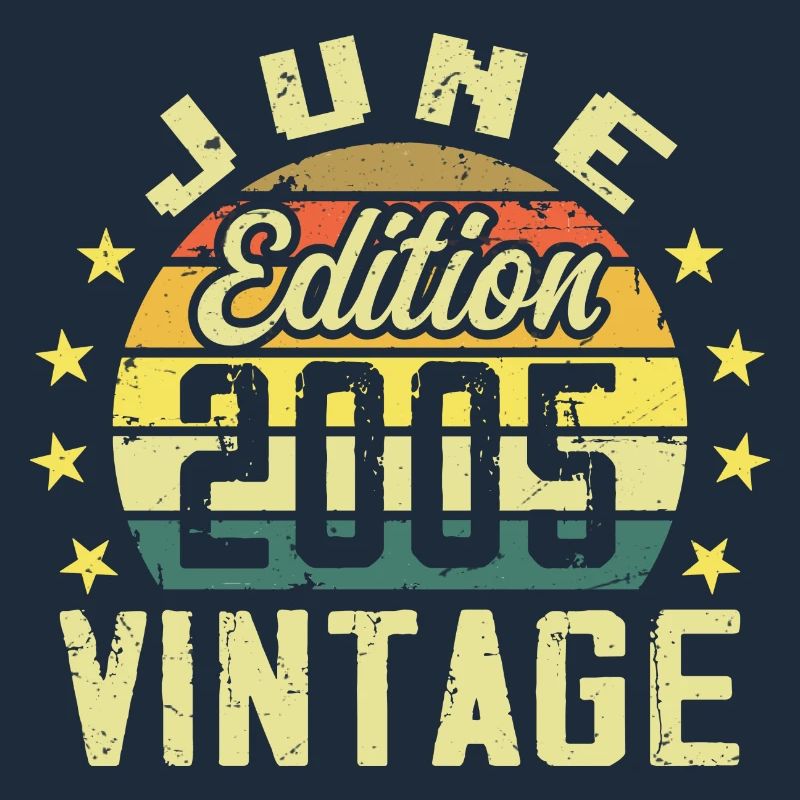 Juni 2005 Juni Retro Geburtstagsgeschenk Juni 2005