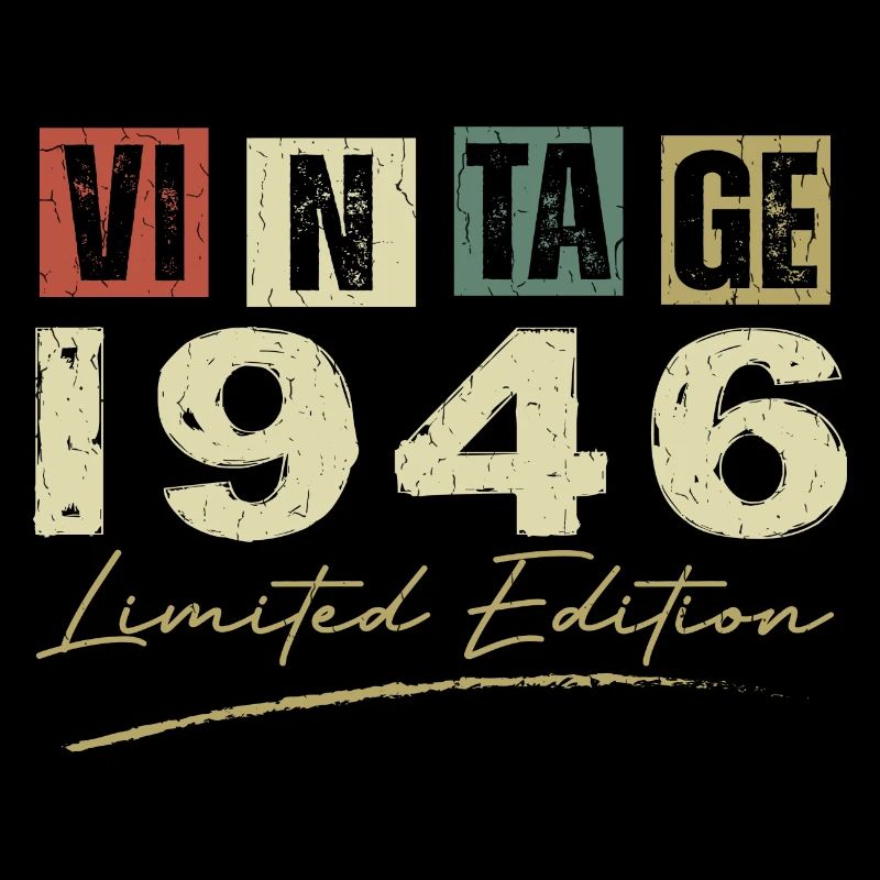 Vintage 1946 Original 1946 Anniversary Gift