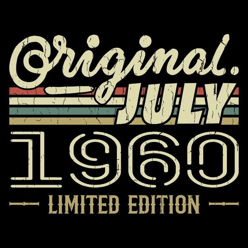 Juli 1960 Original 1960 Geburtstagsgeschenk