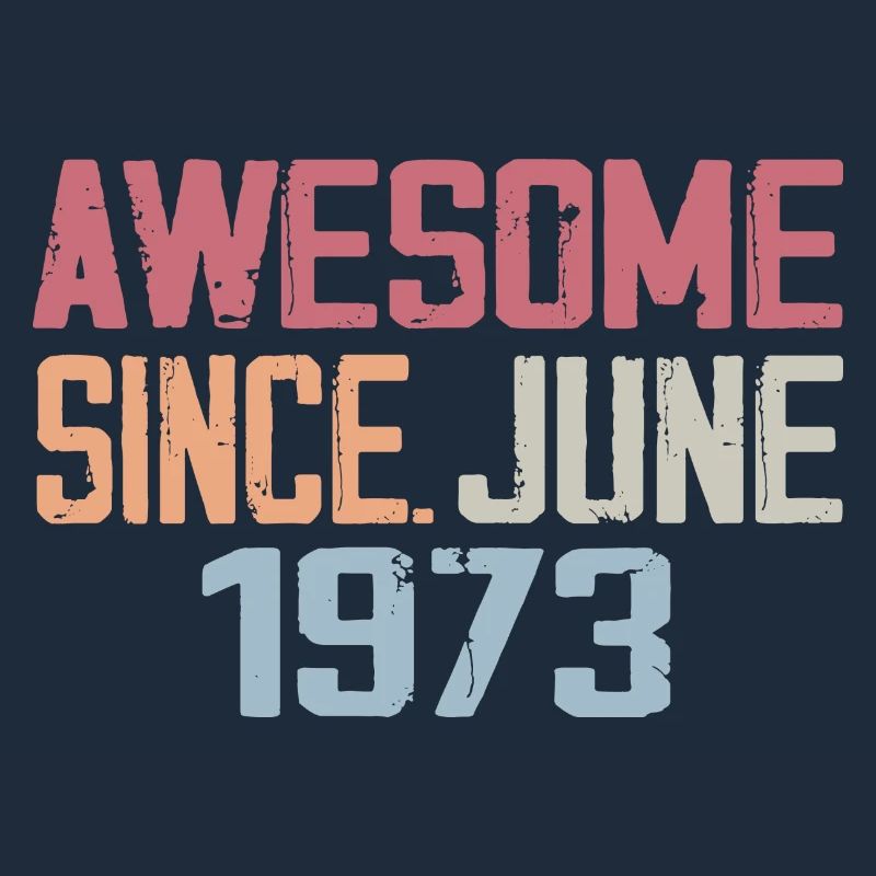 Juni 1973 Juni Retro Juni 1973 Geburtstagsgeschenk