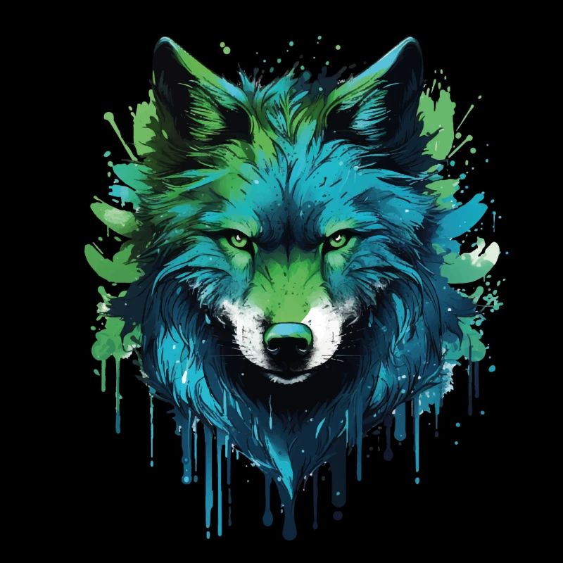 Loup Graffiti