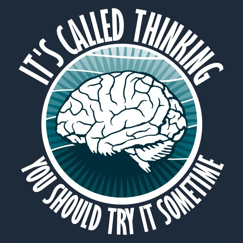 It's Called Thinking You Should Try It Sometime