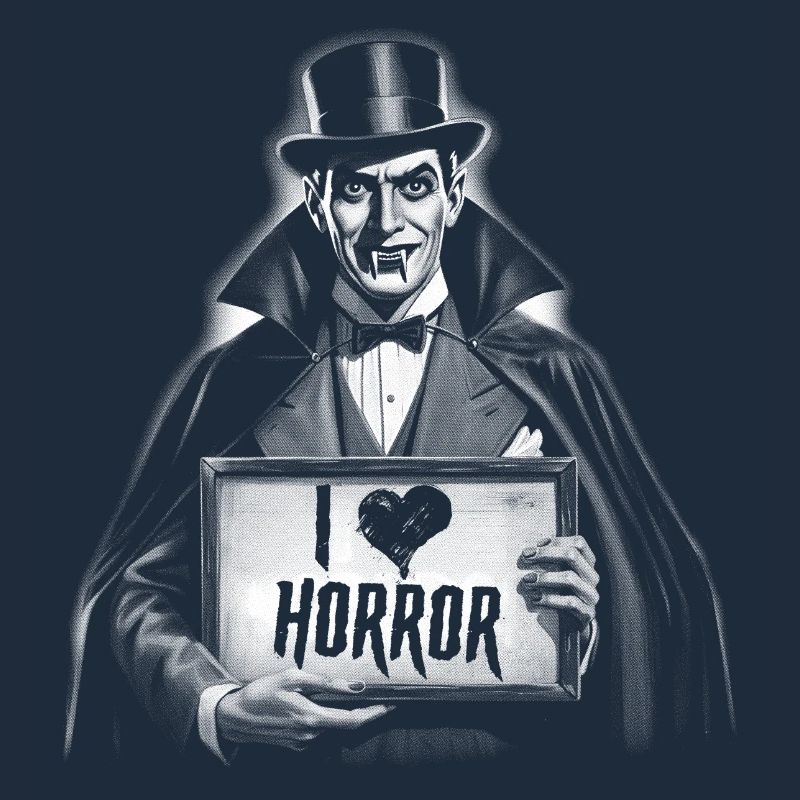 Comte Dracula J’aime Horreur Sarcastique