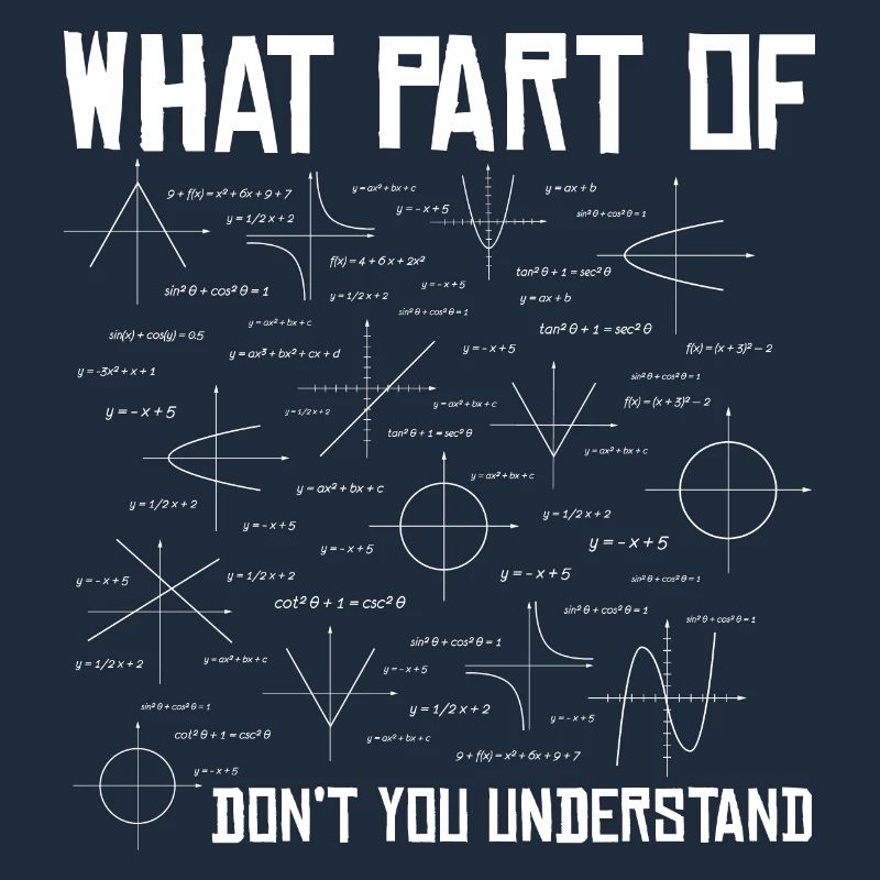 Math math teacher student saying gift