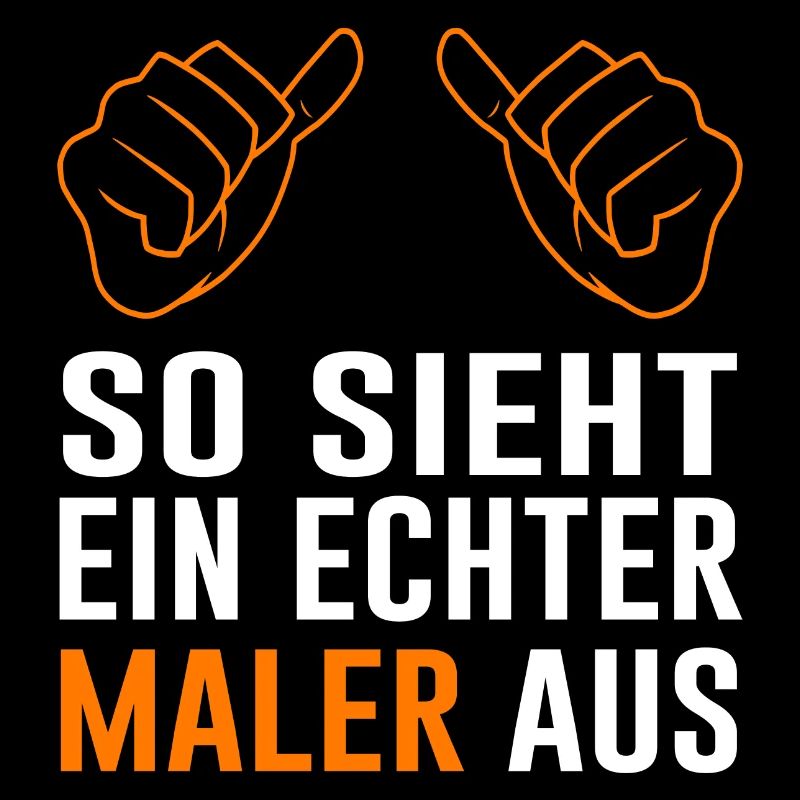 Maler Spruch Geschenkidee Humorvoll