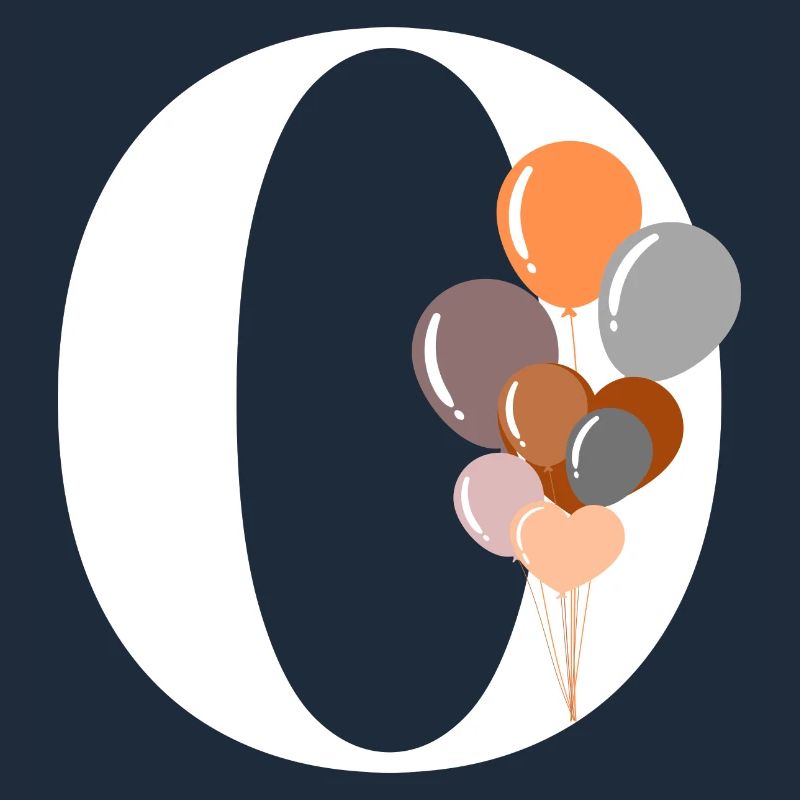 Brief oder Geburtstagsballon