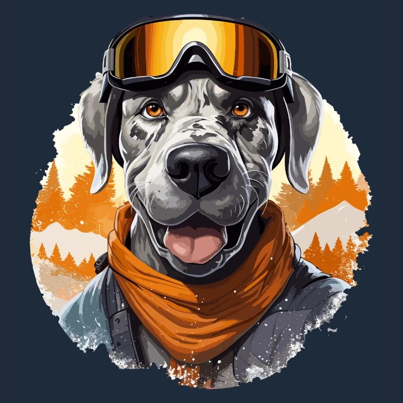Great Dane Ski Tee: Defining Winter Adveture