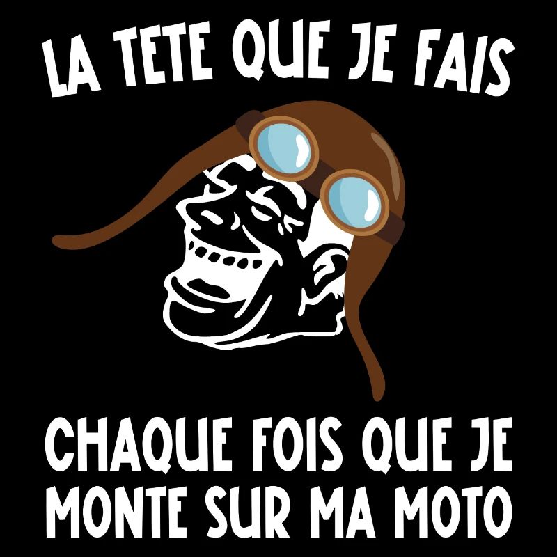 chaque fois que je monte sur ma moto