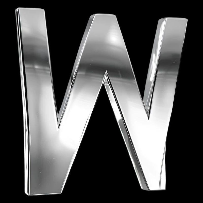 Chrome ,, W " Metallic