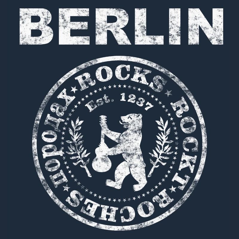 Berlin Rocks and White Vintage