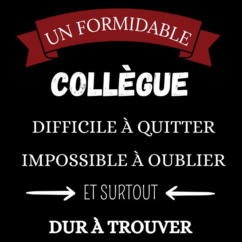 Cadeau collègue formidable