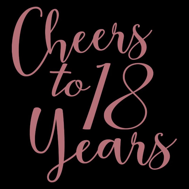 Vive le 18e anniversaire de 18 ans
