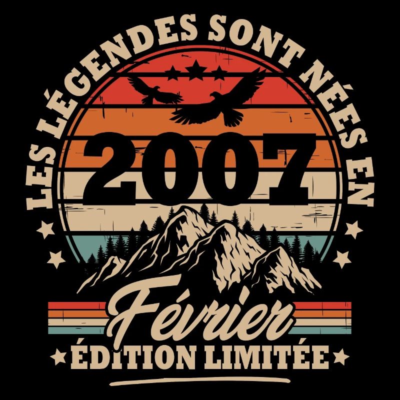 Cadeau D'anniversaire Nées En Février 2007