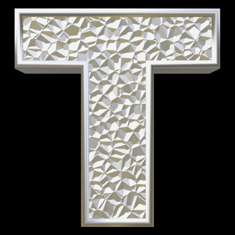 T, lettre, initiale, monogramme,