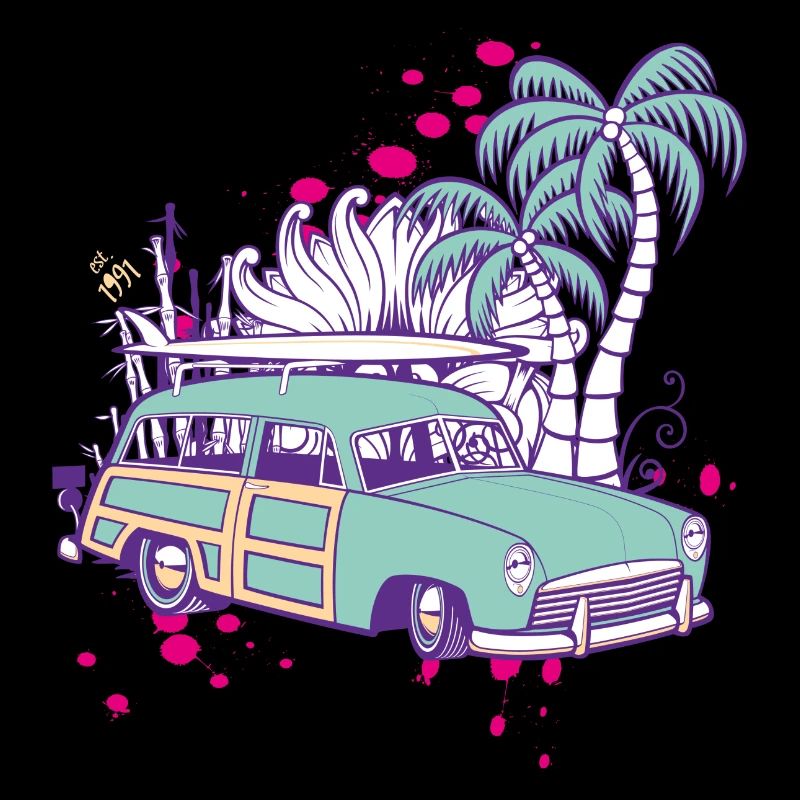 Oldtimer beach