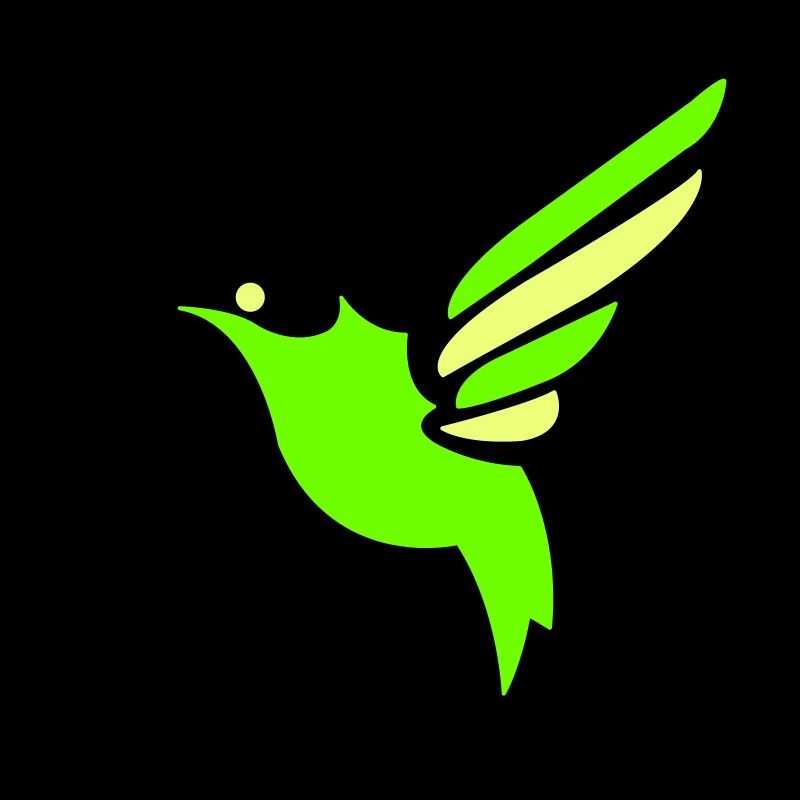 kolibri vogel silhouette