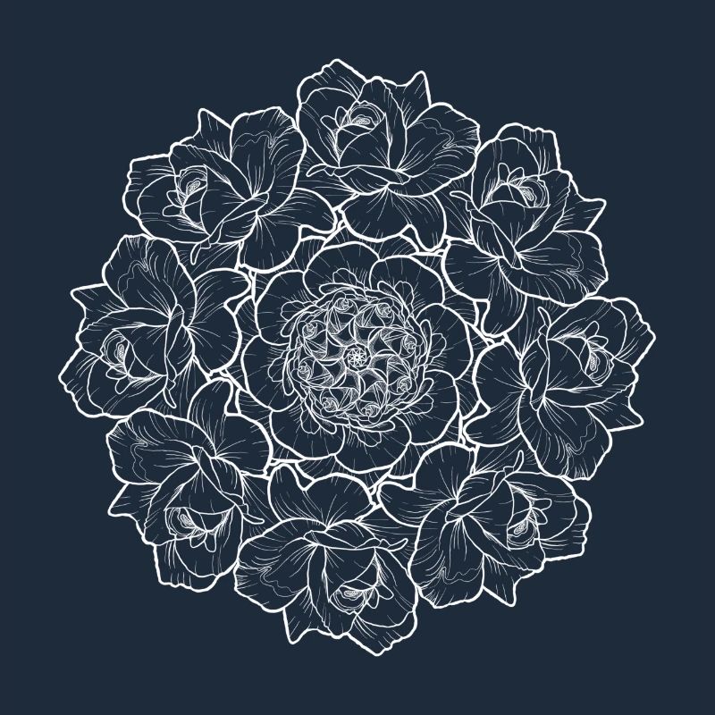 Rose bouquet - white