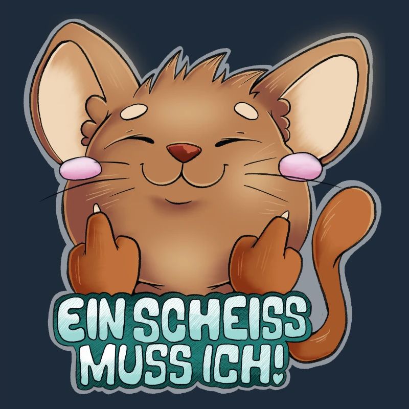 Katze - Ein Schei* muss ich!