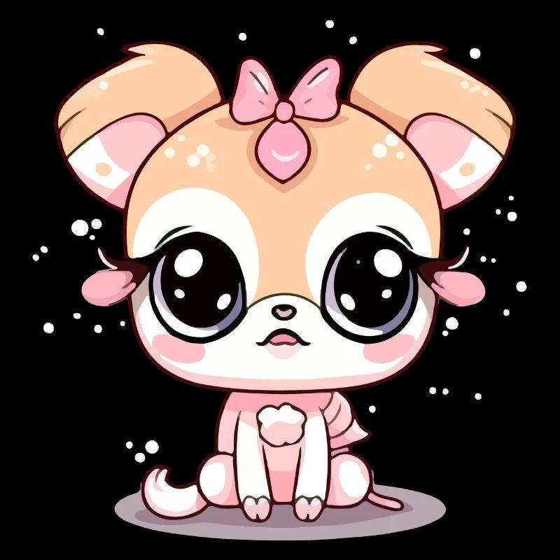 Nalla la petite chienne triste