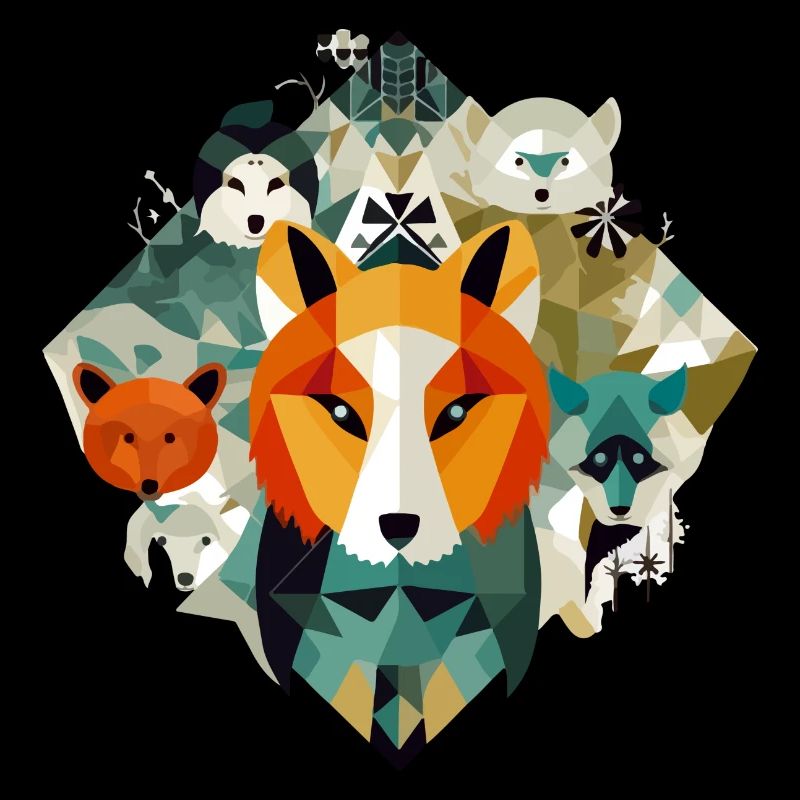Les animaux géométriques n 2