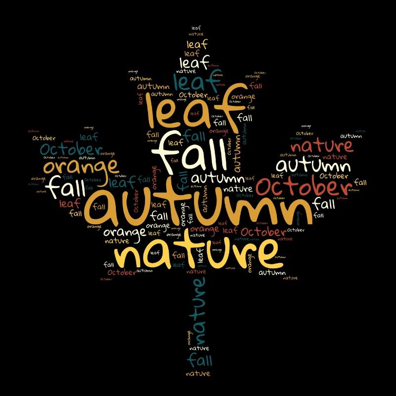 Blattförmiger Herbst