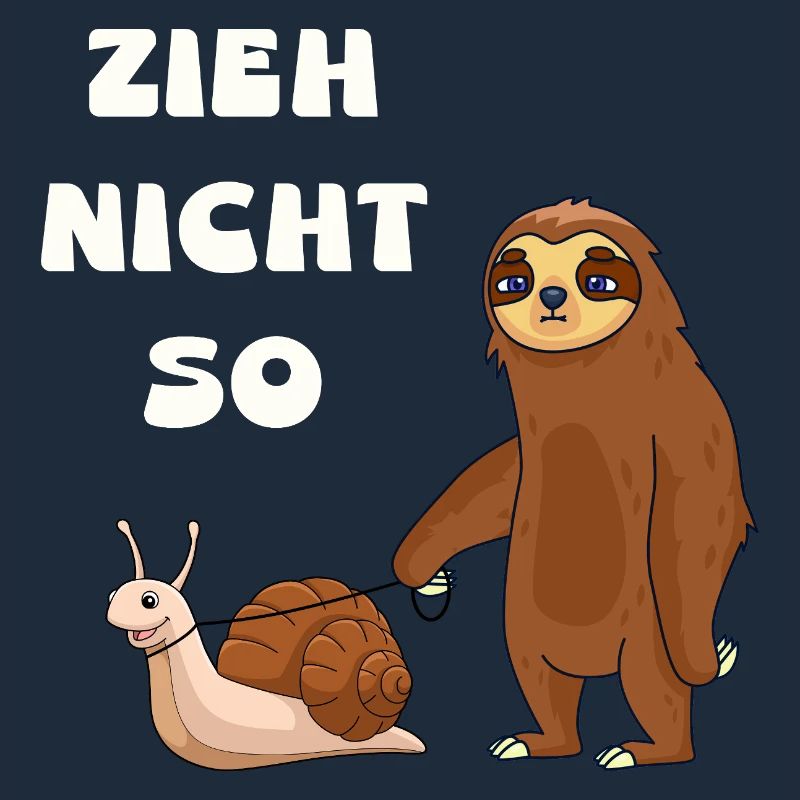 Don't pull a snail and a sloth